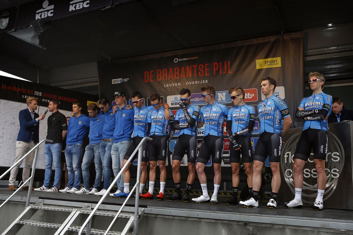 The Veranda's Willems team gathered for a remembrance of Michael Goolaerts