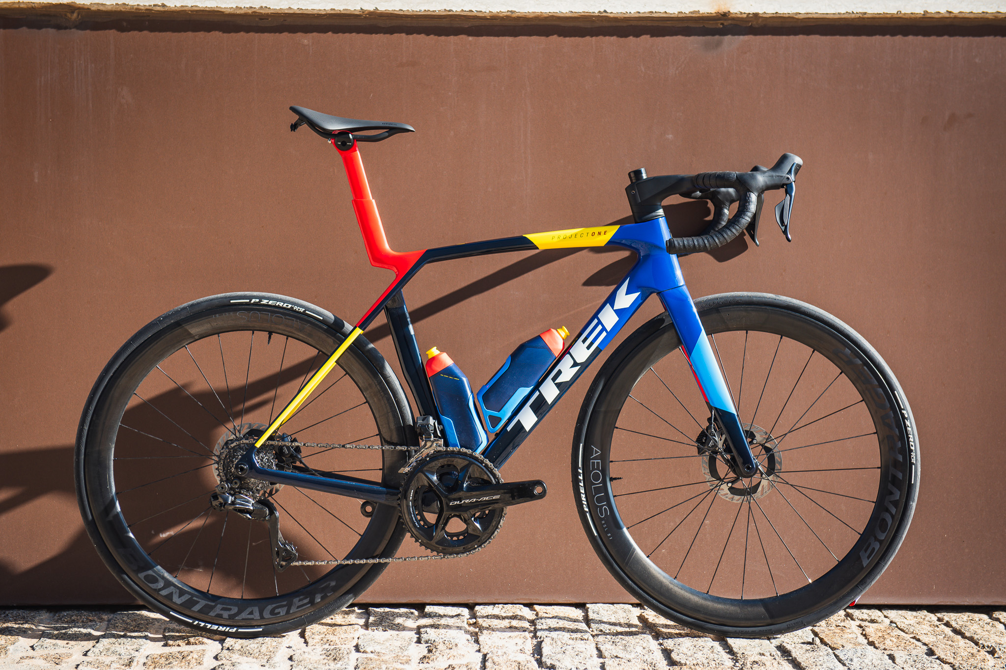 Trek Madone SLR Gen 8 at the launch event in Cebreros, Spain