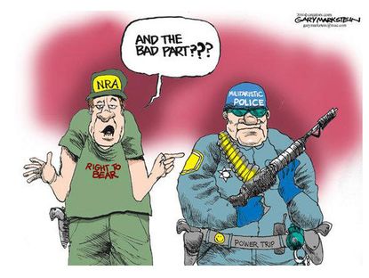 Editorial cartoons U.S. NRA