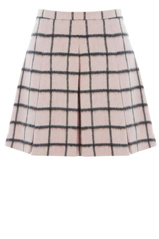 Warehouse Brushed Checked Skirt, £45