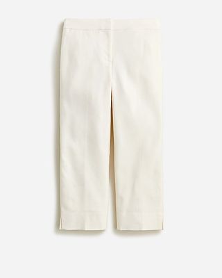 Kate Capri Pant in Stretch Linen Blend