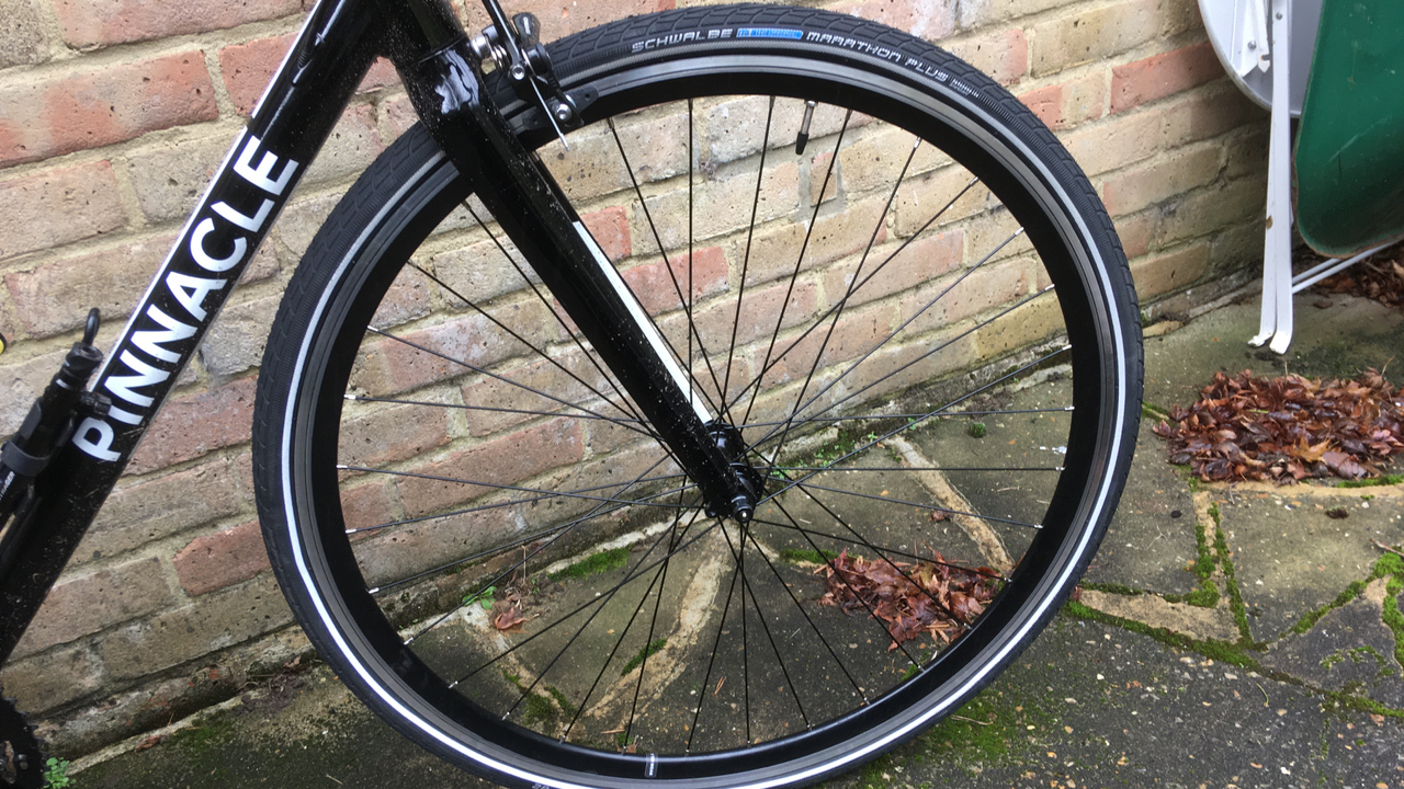 Schwalbe Marathon Plus tire review robust and reliable Cycling Weekly
