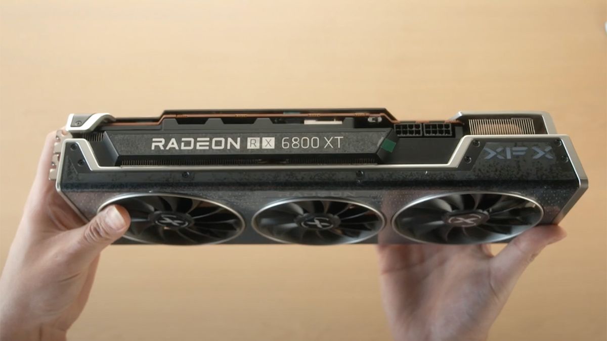 XFX's Radeon RX 6800 XT Speedster Merc 319 Pictured