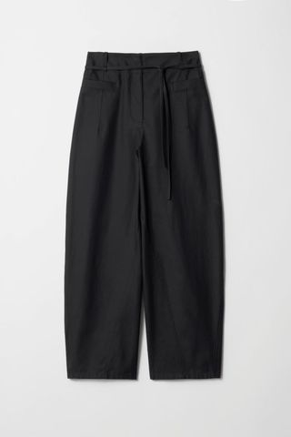 Barrel-Leg Trousers