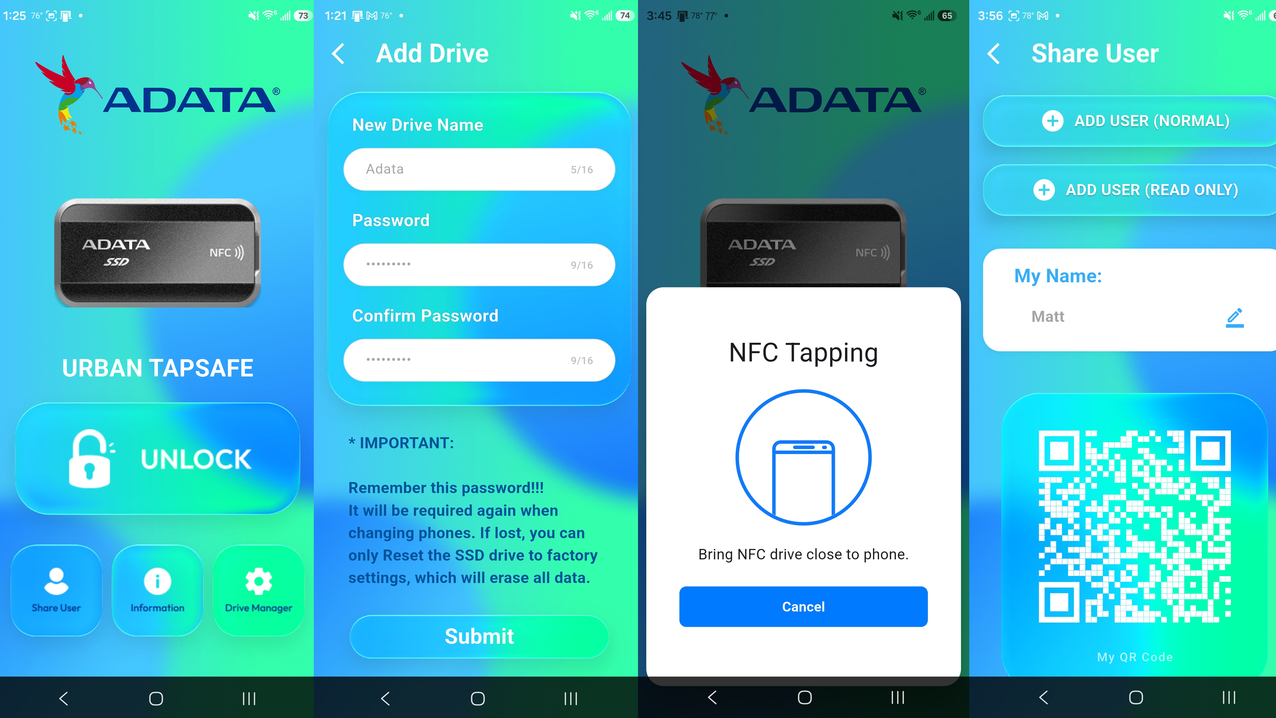 Adata Urban Tapsafe 2TB