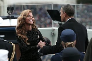 Barack and Queen B, November 2013