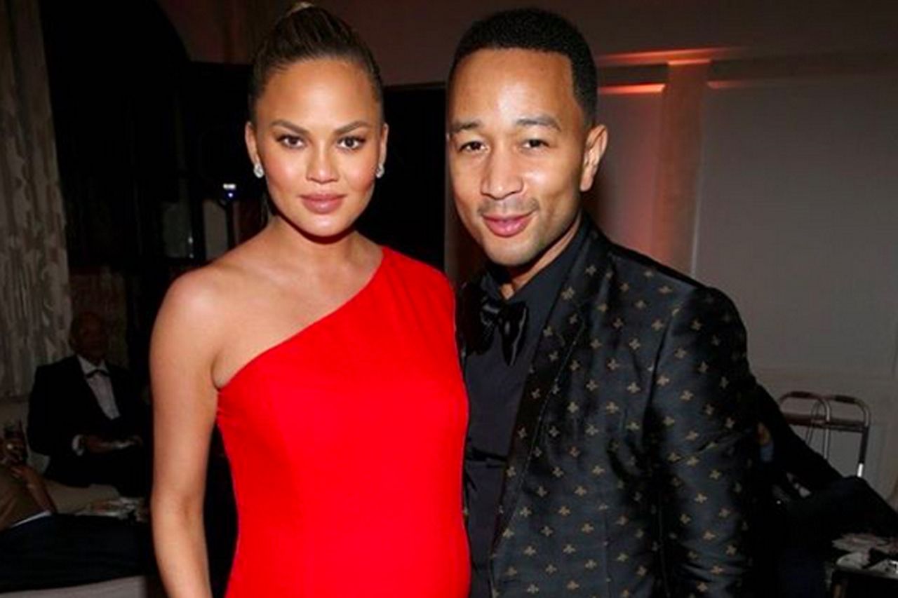 Chrissy Teigen and John Legend