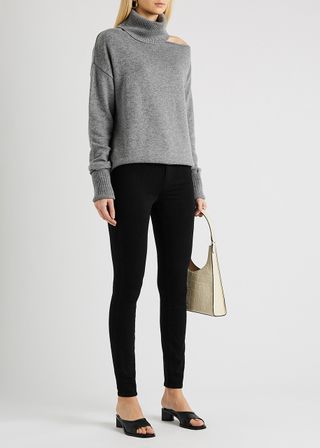 Raundi Cut-Out Wool-Blend Jumper