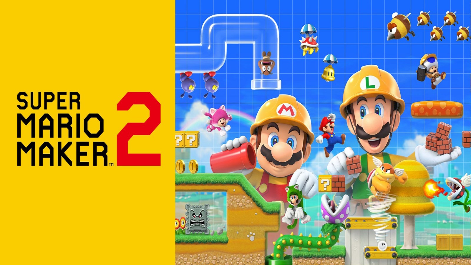  Super Mario Maker 2 + Nintendo Switch Online 12-Month  Individual Membership - Nintendo Switch : Nintendo: Video Games