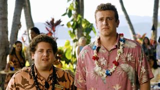 Jonah Hill and Jason Segel in Forgetting Sarah Marshall
