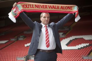 Rodgers was hired as Liverpool manager, succeeding Kenny Dalglish, on a three-year contract in June 2012