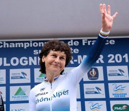 Jeannie Longo, the French time trial champion