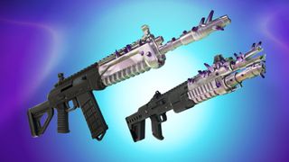 Fortnite EvoChrome Burst Rifle and Shotgun weapons