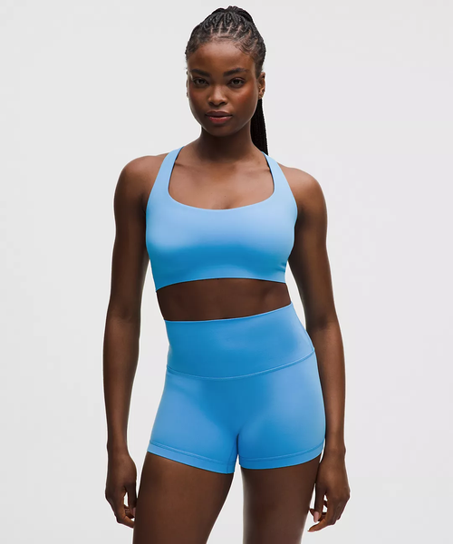 FlexyFlex Strappy Yoga Bra Light Support