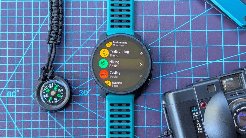 Close-up of the rugged Suunto Vertical 2 smartwatch