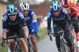 Luke Rowe was again a valuable support to Egan Bernal on Paris-Nice.
