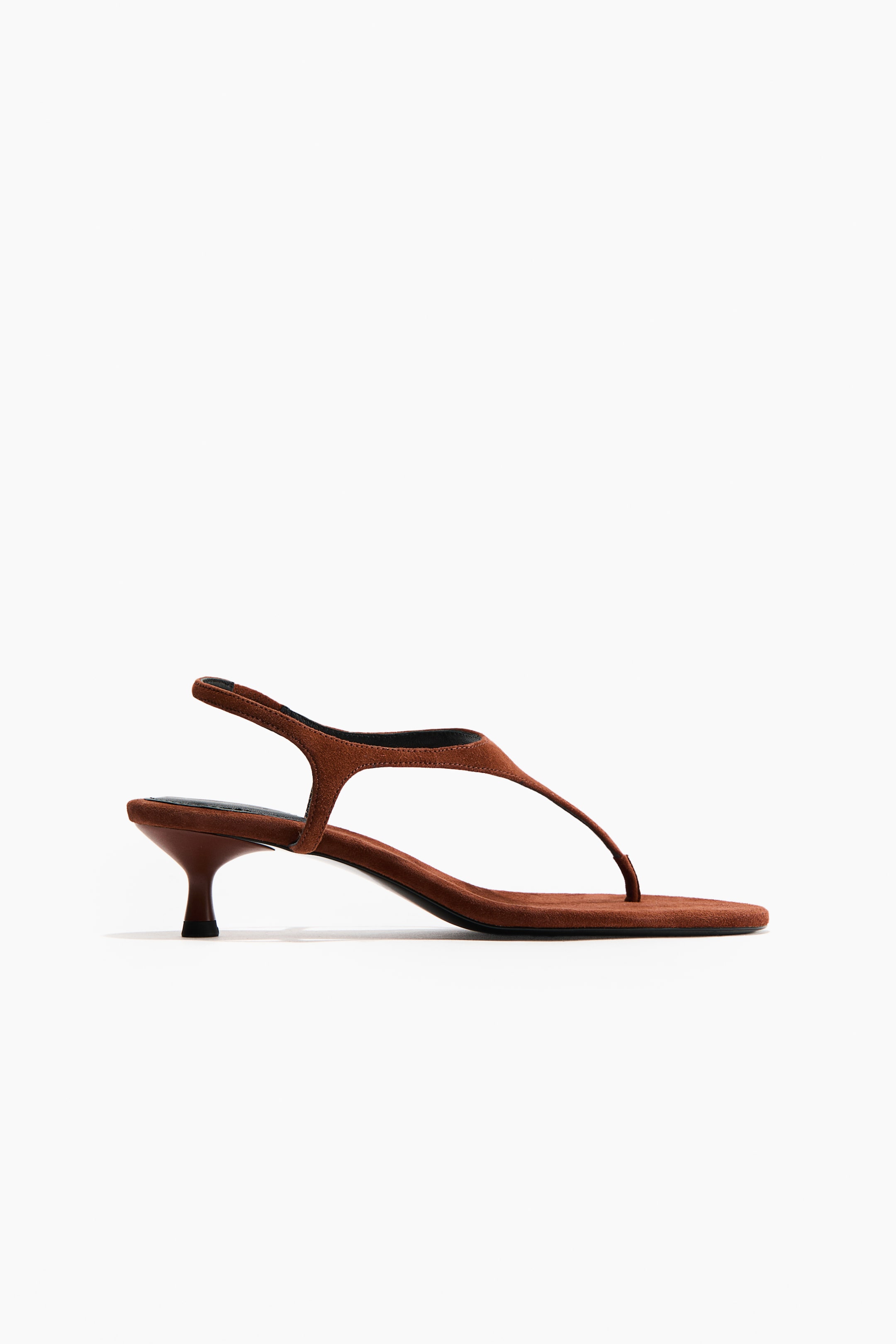 Heeled Leather Sandals