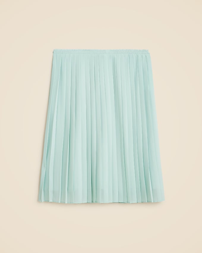 Pleated Chiffon Skirt