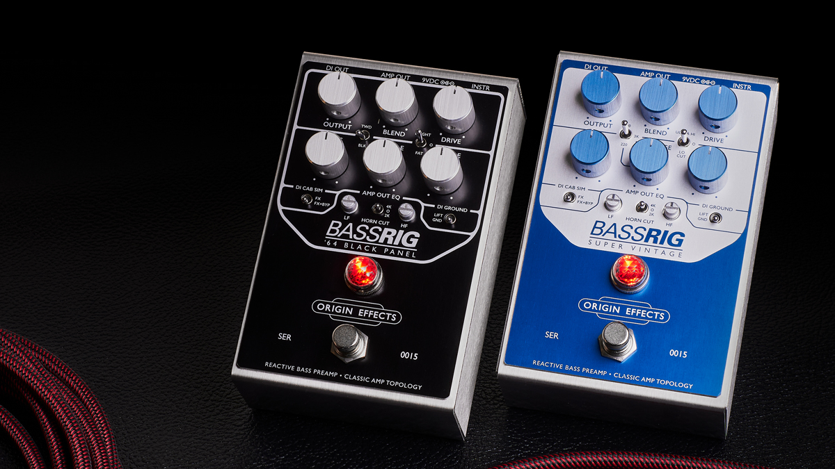 Origin Effects unveils BassRIG Super Vintage and BassRIG '64 Black 