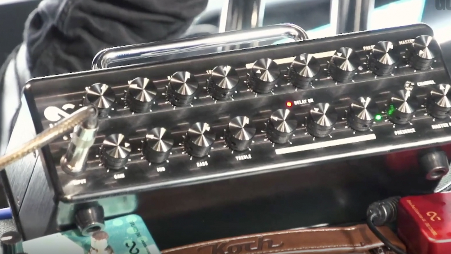 Gw Live At Namm Watch Professor Tomo Fujita Demo The New One Control Bjf S100 Amp Head Guitar World