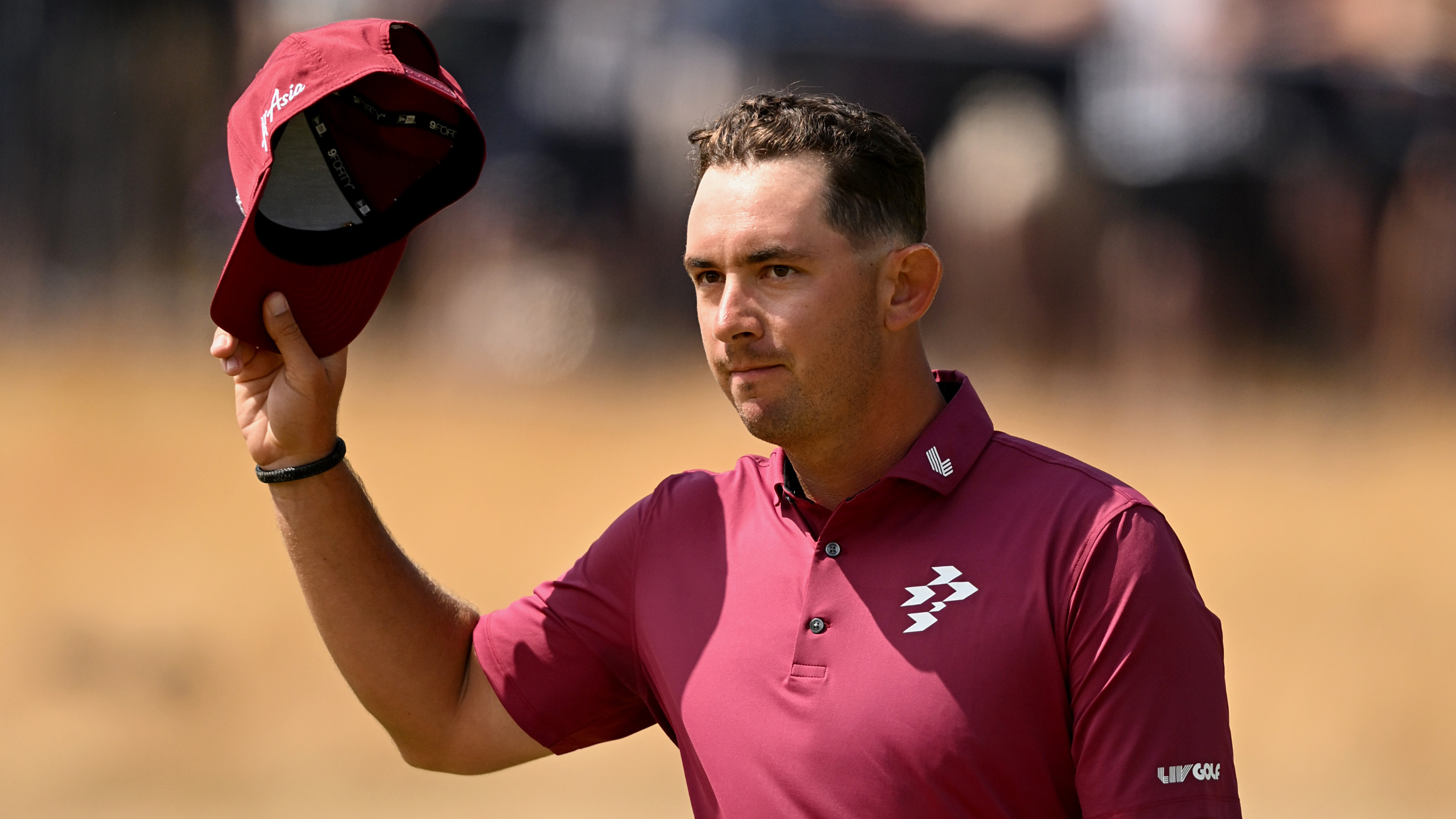 Lucas Herbert at The Open