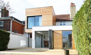 wood clad extension