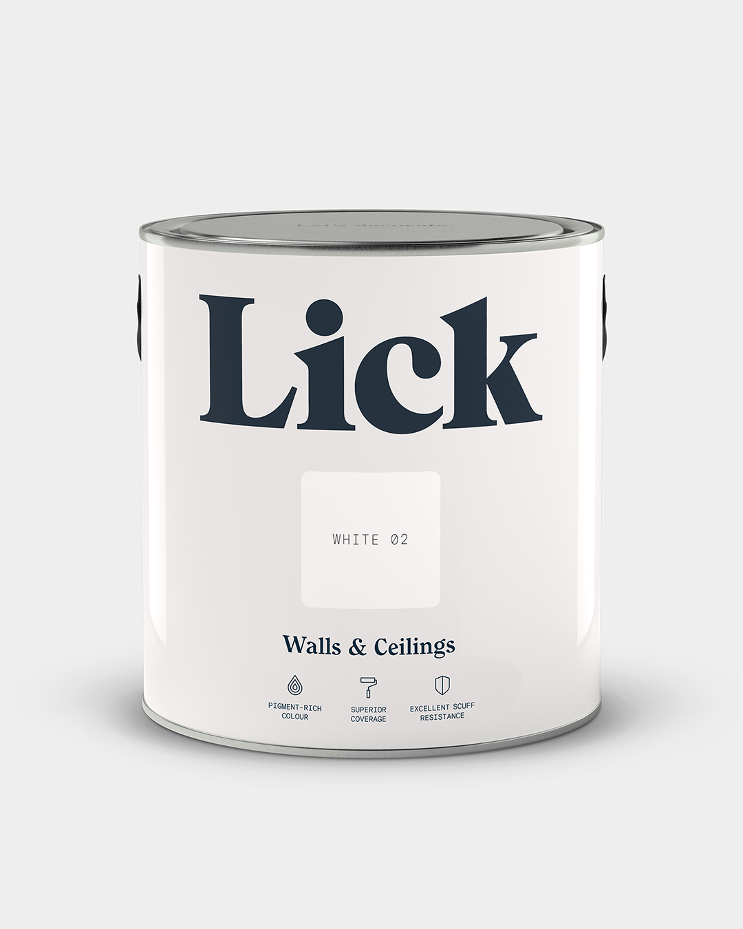 White 02: Off-White Paint - Matt Emulsion Paint