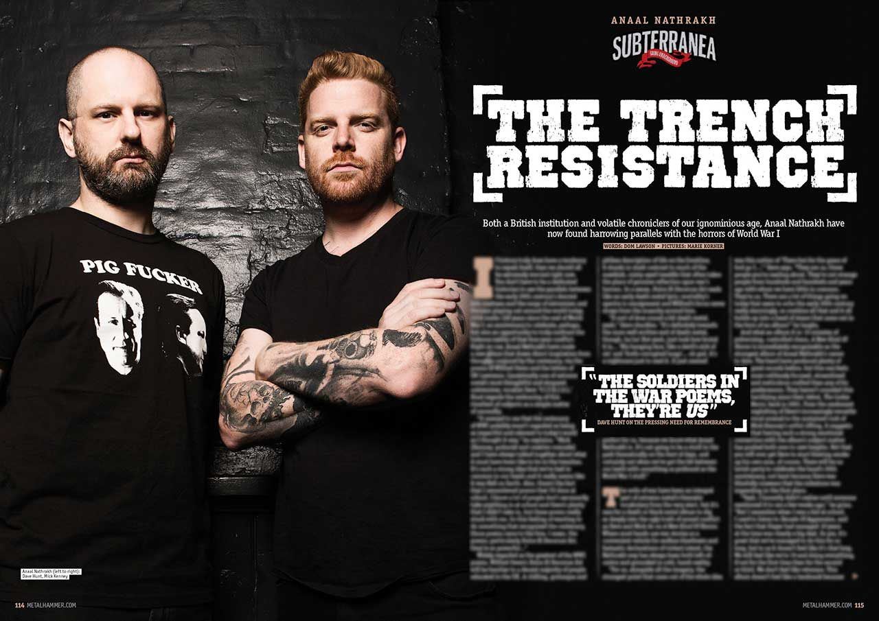 Anaal Nathrakh in Metal Hammer