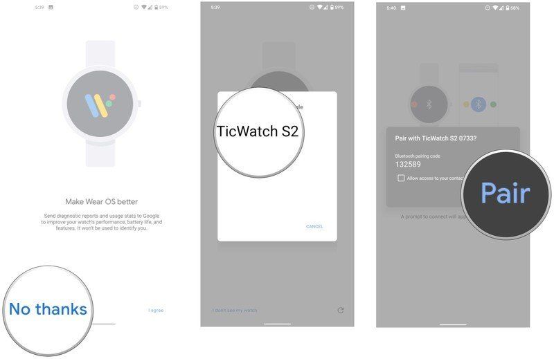 Как установить wear os