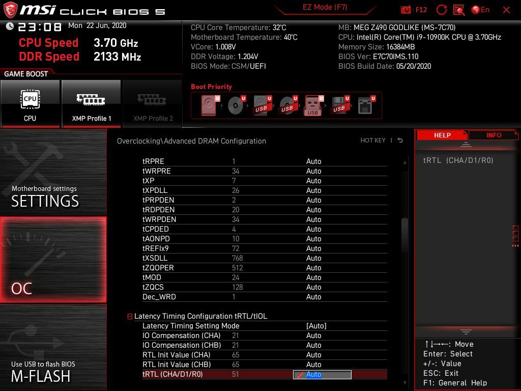 MSI MEG Z490 Godlike