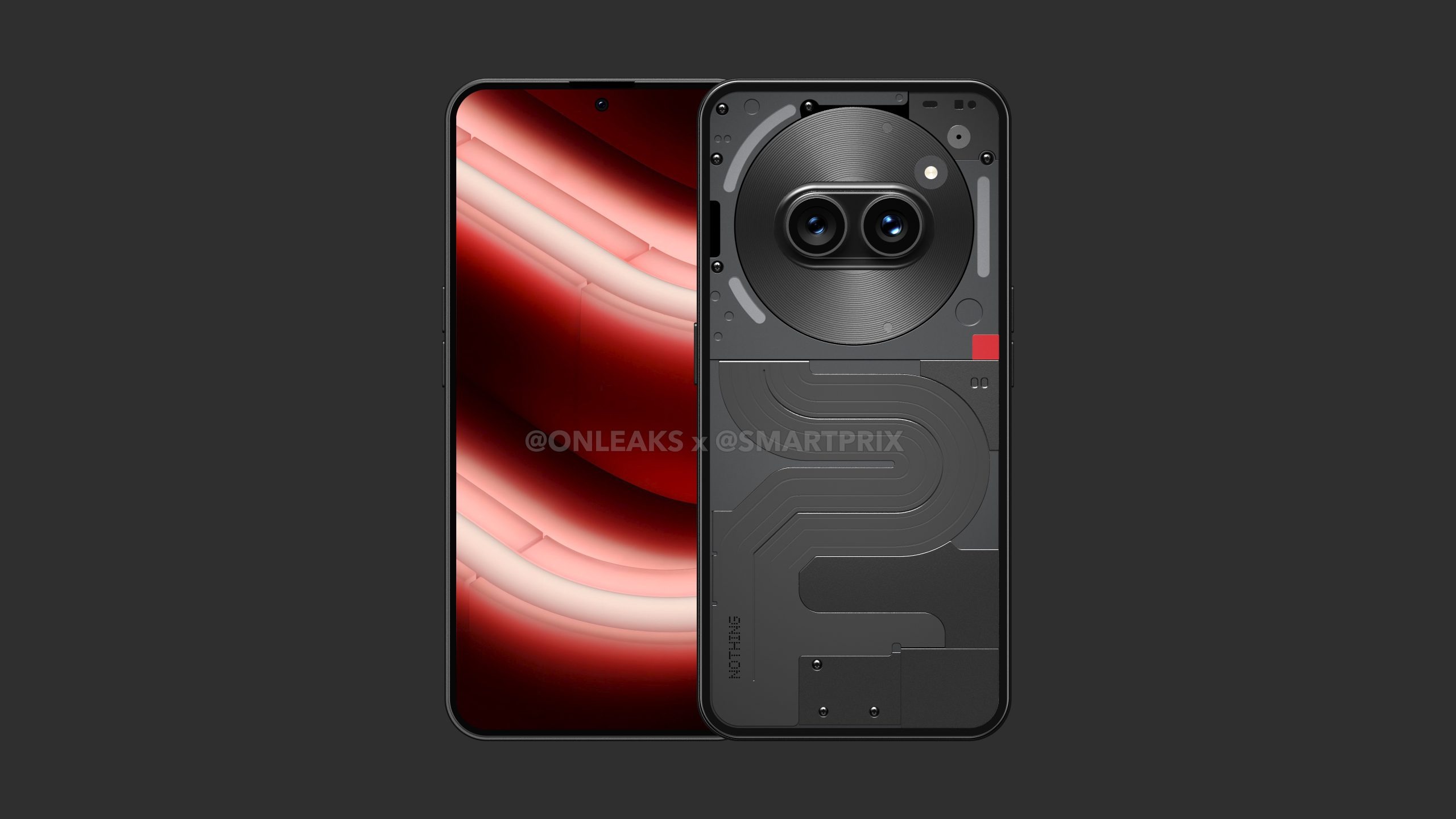 Alleged renders of the Nothing Phone 2a