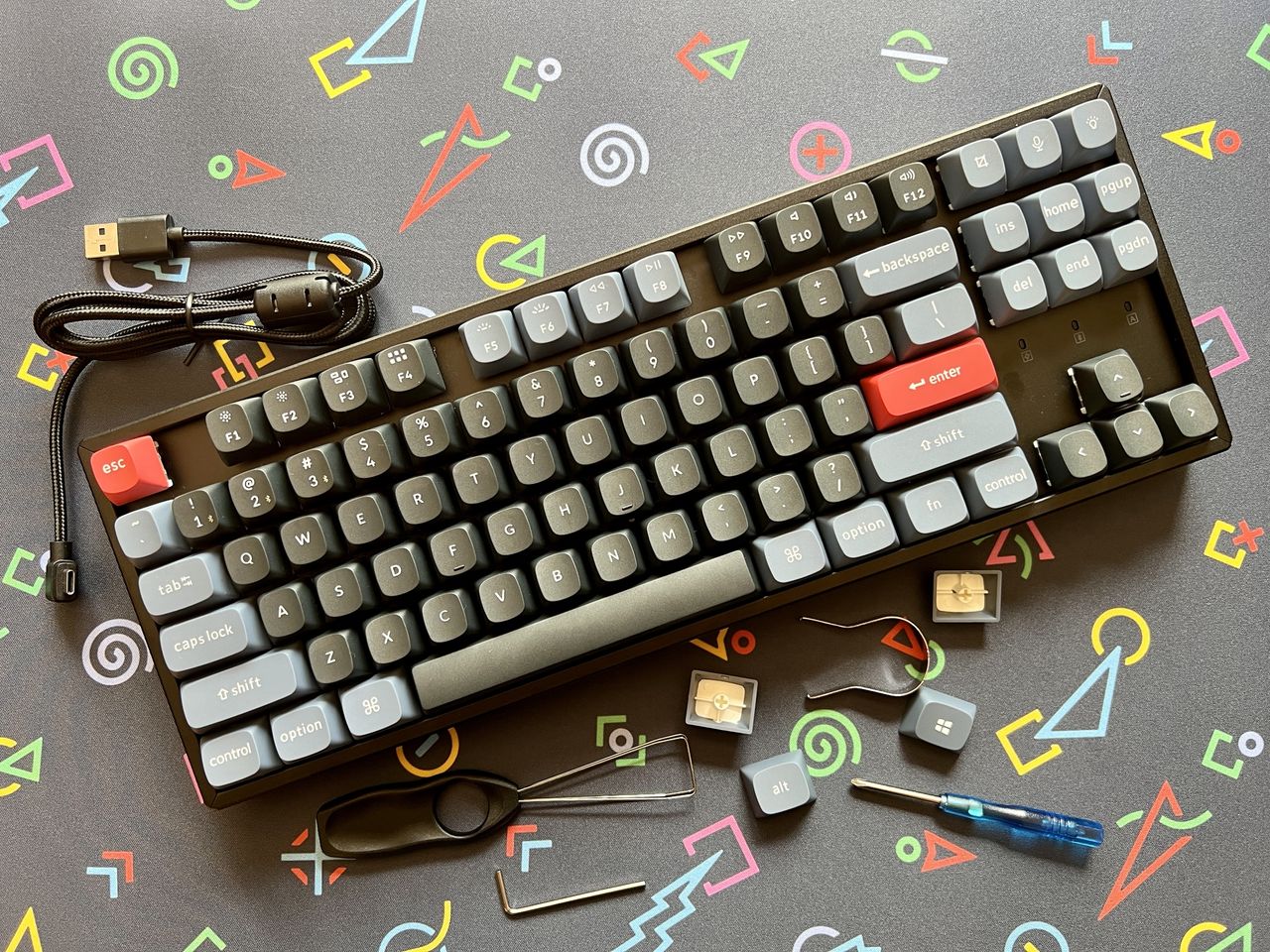Keychron K8 Pro All in the box