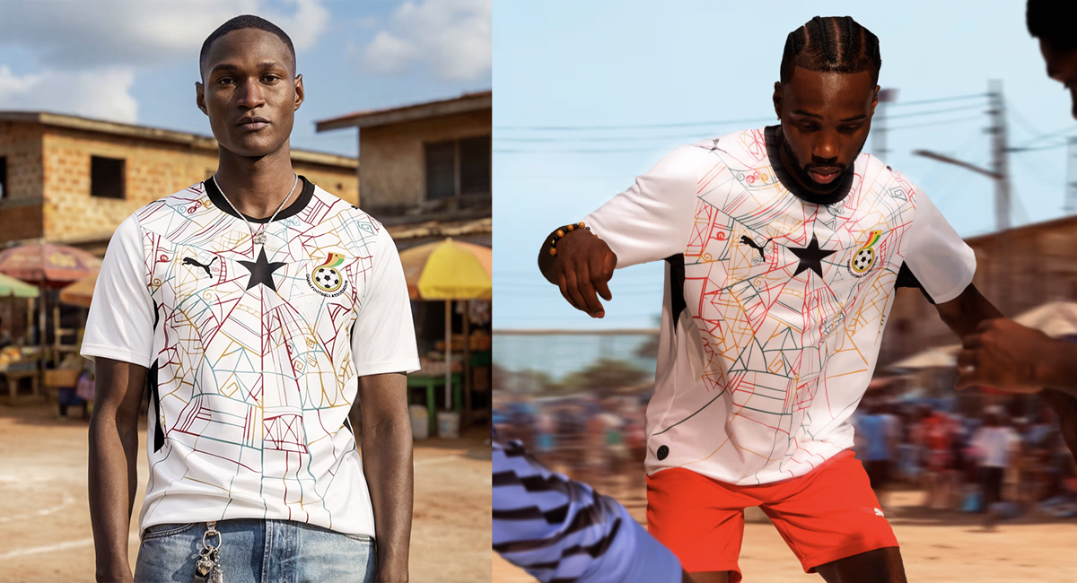 World Cup kit design from Ghana