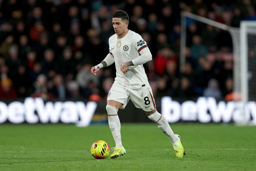 Chelsea midfielder Enzo Fernandez