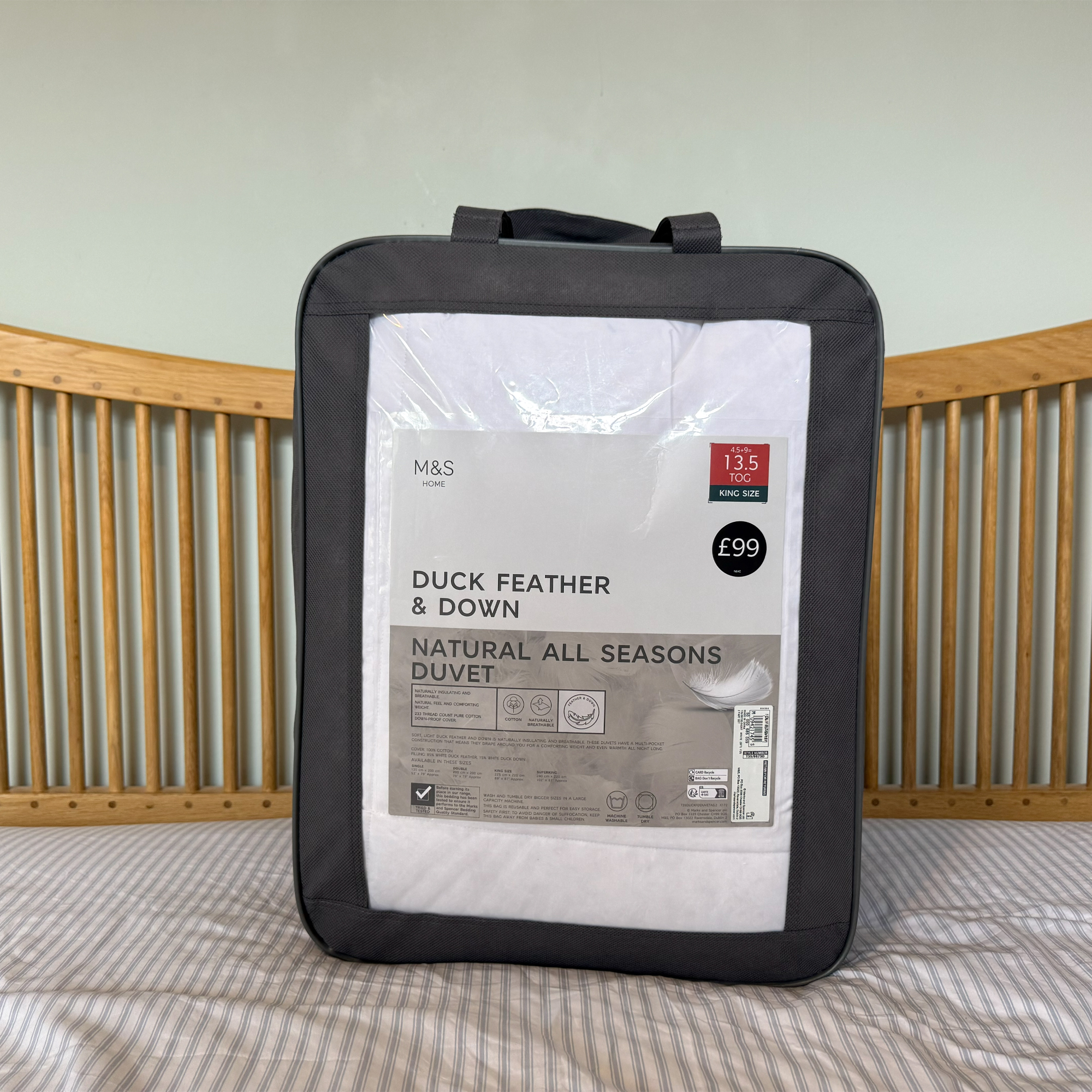 M&amp;amp;S Duck Feather &amp;amp; Down duvet review