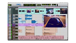 A screenshot of Pro Tools DAW