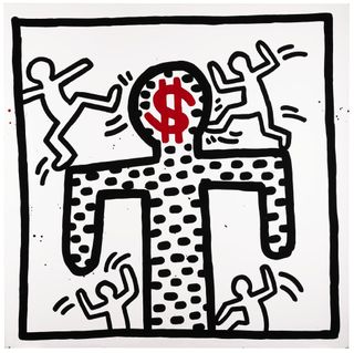 Keith Haring's Untitled, 1982