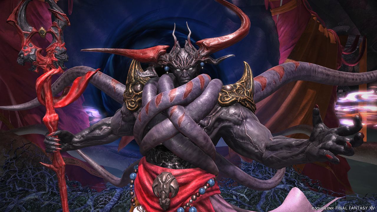 Pictures previewing patch 7.5 of Final Fantasy 14: Dawntrail.