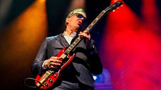 Eridge, UK. 14th June, 2024. Joe Bonamassa plays at the Black Deer Americano Music Festival, Eridge Park, Kent,