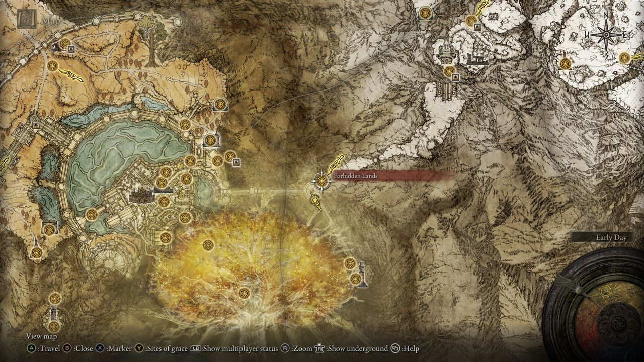 Elden Ring East Altus Divine Tower