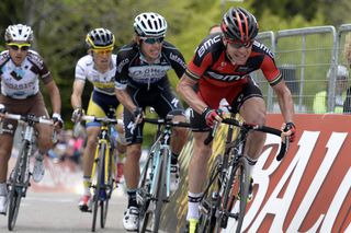 Cadel Evans on stage eight of the 2014 Giro d'Italia