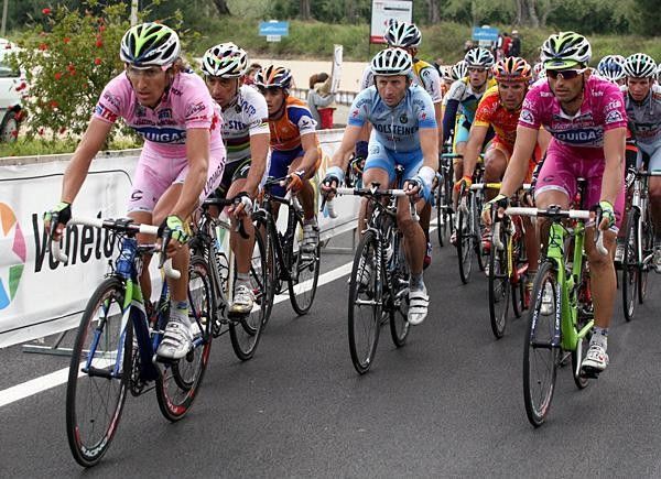 Davide Rebellin (Gerolsteiner) could have had a good finish today had the break been caught.
