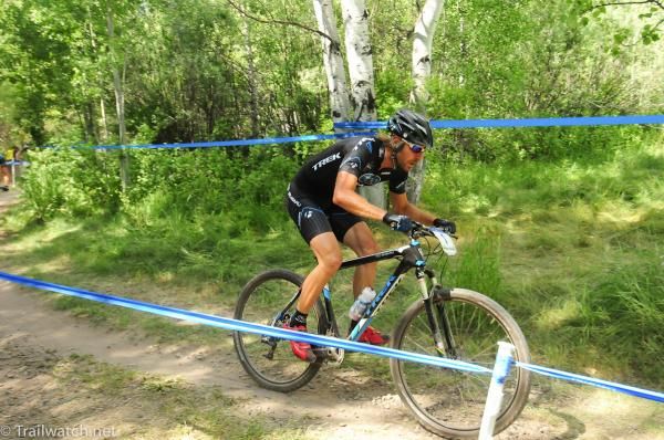 Jeremy Horgan-Kobelski (Subaru Trek) doing everything in his power to bring back Todd Wells