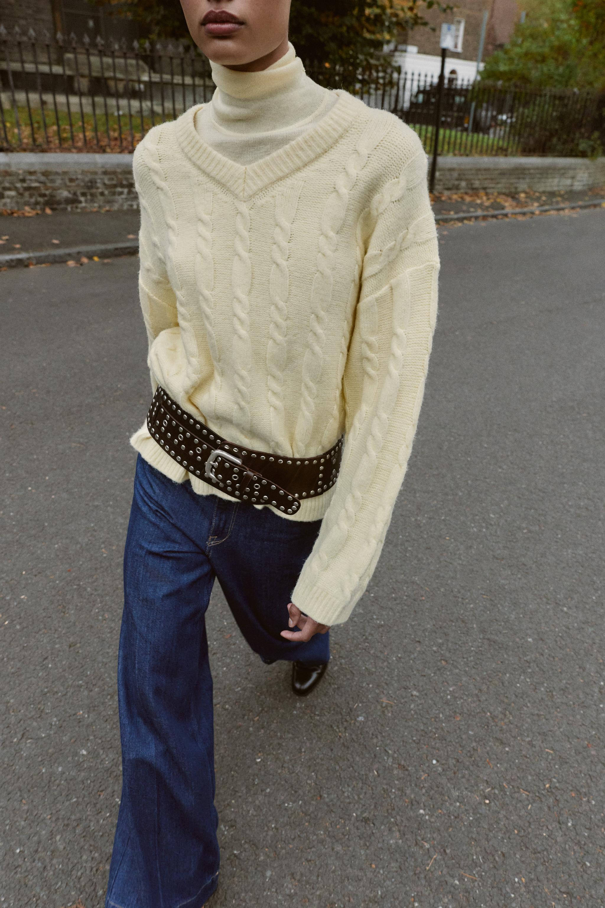 Soft Cable Knit Jumper