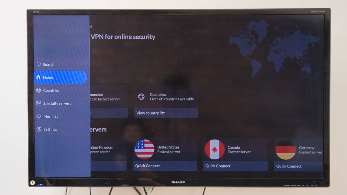 NordVPN's Fire Tv Stick app