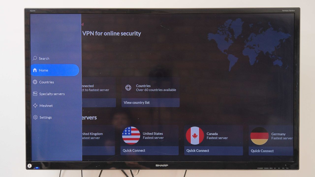 NordVPN's Fire Tv Stick app