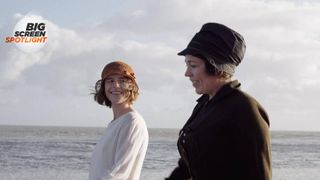Jessie Buckley and Olivia Colman in Wicked Little Letters