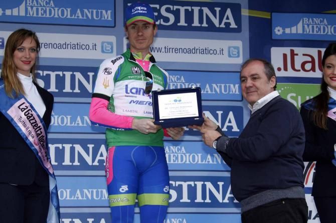 Damiano Cunego (Lampre Merida) was best climber at Tirreno-Adriatico.