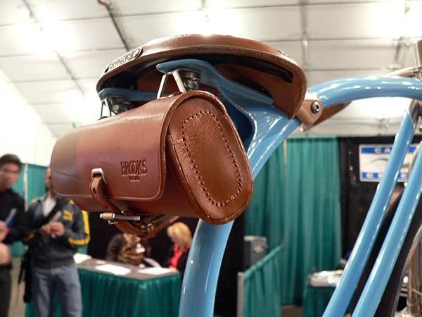 The underside of the saddle