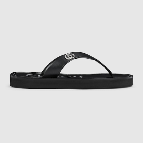Women's Thong Sandal With Double G